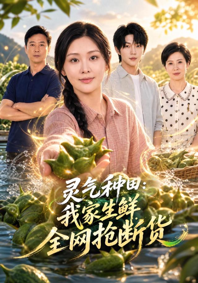灵气种田：我家生鲜全网抢断货海报